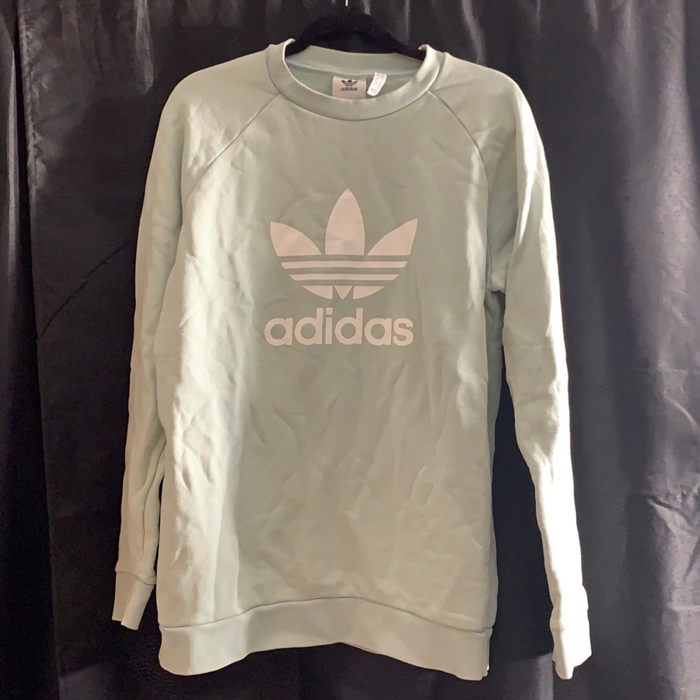 Adidas Originals Longline Crew Neck Sweatshirt